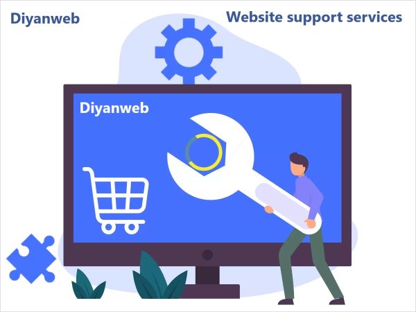 خدمات پشتیبانی وب‌سایت